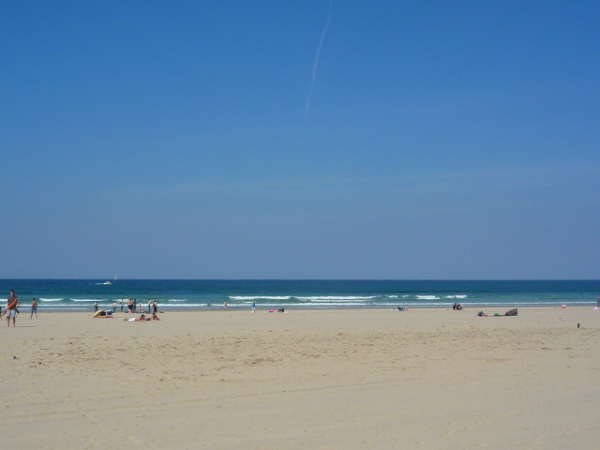 Vacances à Hendaye : Plage de sable fin